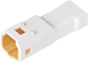 Obudowa złącza pin męskiego na kabel JST 02T-JWPF-VSLE-S, Ilość pinów 2, 1 szt.