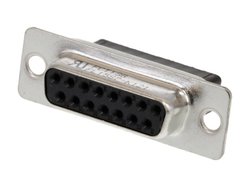 Złącze męskie D-Sub Molex MOL Power & Signal Sol. 1727040002, rzędy: 2, styki: 15, 1 szt.
