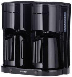 Dwufiltrowy ekspres do kawy KA 9315 z 2 dzbankami termicznymi Ekspres do kawy Severin KA 9315 KA 9315 2000 W