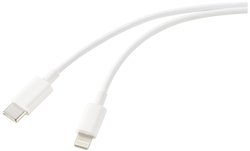 Renkforce Kabel USB USB 2.0 Złącze męskie USB-C®, Złącze męskie Lightning 2.00 m Kabel USB Renkforce RF-5724080, USB 2.0, Złącze męskie USB-C®, Złącze męskie Lightning, 2.00 m