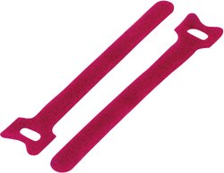 Opaska kablowa na rzepy TRU COMPONENTS TC-MGT-135RD203 1593251, (D x S) 135 mm x 12 mm, 1 szt.
