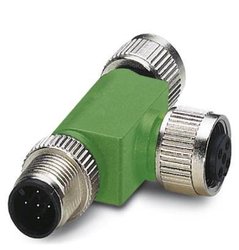 Rozdzielacz i adapter czujnika/aktuatora Phoenix Contact SAC-5P-M12T/2XM12 VP 1541186, piny: 5, 1 szt.