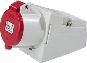 Gniazdo naścienne CEE-CARA AS Schwabe 60578 16 A 400 V