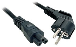 Kabel LINDY 30407 [1x złącze męskie z uziemieniem - 1x złącze żeńskie IEC C5] 5.00 m