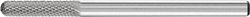 Frez z węglika wolframu, cylindryczny 3x13 mm, trzpień ø 3 mm, nacięcie MICRO do obróbki precyzyjnej Frez PFERD WRC 0313/3 MICRO 21205173, 3 mm x 43 mm , 1 szt.
