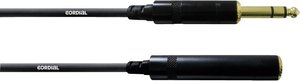 Przedłużacz Cordial CFM 10 VK [1x złącze męskie jack 6,3 mm - 1x złącze żeńskie jack 6,3 mm] 10.00 m