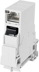 złącze, do wbudowania RJ45 Telegärtner J80023A0003 Ilość styków: 8P8C 1 szt.