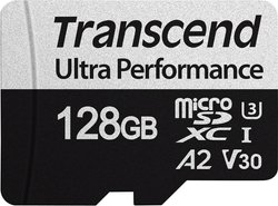 Karta pamięci microSDHC Transcend microSDXC 340S, 128 GB, Class 10, Class 3 UHS-I