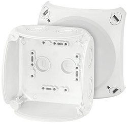 Skrzynka przyłączeniowa Hensel KF 0400 G, IP66, IP67, IP69, (D x S x W) 70 x 104 x 104 mm, szaro-biały (ral 7035), 1 szt.