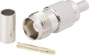 Złącze TNC TRU COMPONENTS  1579329 złącze żeńskie proste 50 Ω 1 szt.