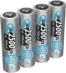Akumulator AA/R06 Ansmann maxE HR06 5035442, NiMH, 2500 mAh, 1.2 V, 4 szt.
