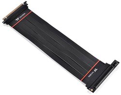 Kabel riser PCIe Thermaltake AC-058-CO1OTN-C2 PCIe 4.0 Wtyczka PCIe x16, Gniazdo PCIe x16 0.30 m gniazdo wygięte pod kątem 90°
