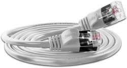 Kabel LAN Slim Wirewin PKW-LIGHT-STP-K6 0.25 WS, 1 szt., RJ45, CAT 6, U/FTP, 0.25 m, biały
