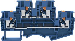 Terminal przepustowy, podwójny Degson DSKK4-01P-12-00-A(H) zacisk push-in  1 szt.