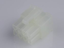 Obudowa złącza pin żeńskiego na kabel Molex MOL Power & Signal Sol. 39012080, piny: 8, 13 A, 1 szt.