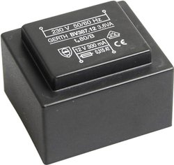Transformator do PCB, EI 38/13,6  Gerth PTG380801 230 V N/A N/A 3.6 VA