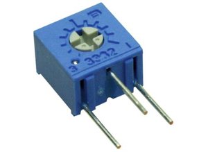 Potencjometr do strojenia cermetalu, 1 kΩ, 0,5 W, THT, z boku, 3362W-1-102LF Bourns 3362W-1-102LF  1 kΩ THT  1 szt.