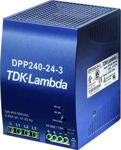 Zasilacz na szynę DIN TDK-Lambda DPP240-48-3, 48 V/DC, 5 A, 240 W