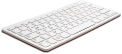 Klawiatura Raspberry Pi® z hubem USB (Typ klawiatury: AZERTY)  Klawiatura Raspberry Pi® RPI-KEYB (FR)-RED/WHITE AZERTY