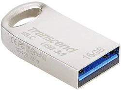 Transcend Pamięć USB JetFlash® 720S MLC 16 GB Srebrny USB 3.1 Pendrive USB Transcend TS16GJF720S, 1 szt.