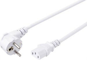 Kabel Sygonix SY-5043438, 5.00 m, biały