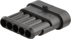 Obudowa gniazda z osłoną TE Connectivity AMP Superseal 282107-1, 14 A, 24 V, 5-pin