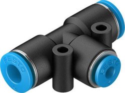 Złączka T FESTO QST-6-4-100    Średnica rury: 6 mm   1 szt.