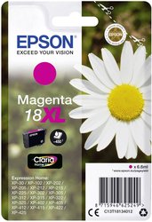 Epson atrament T1813, 18XL tusz oryginalny  Magenta C13T18134012