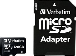 Karta pamięci microSDXC Verbatim Premium, 128 GB, Class 10