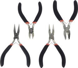 Zestaw szczypiec M10840, dla elektroników i mechaników, 4 szt.