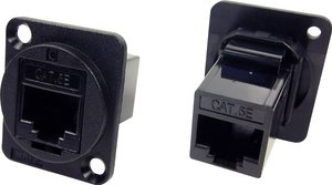 Adapter XLR RJ45 UTP Cat5e na RJ45 Cat5e Cliff CP30220, 1 szt.