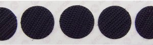 Rzep okrągły do przyklejenia element z haczykami (Ø) 22 mm czarny VELCRO® E28802233011425 1000 szt.