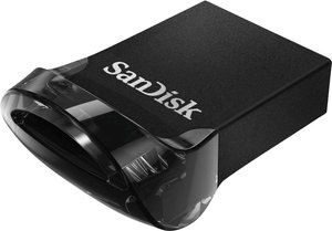 Pamięć USB SanDisk Cruzer Ultra Fit ™ 256 GB USB 3.1 Czarny Pendrive USB SanDisk SDCZ430-256G-G46, 1 szt.