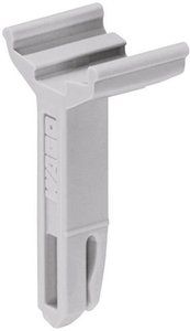 do montażu zatrzaskowego w otworze na mo szer. 10 mm, szara WAGO 2009-192 podstawka oznacznika grupowego TOPJOB® S