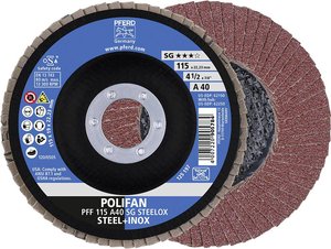 Tarcza lamelkowa PFERD A Sg Steelox 67604115 Średnica 115 mm 10 szt.