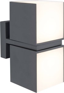Zewnętrzna lampa ścienna Lutec CUBA 5193801118   IP54