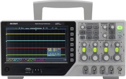 4-kanałowy oscyloskop Voltcraft z generatorem funkcji z serii 1000 Oscyloskop cyfrowy VOLTCRAFT DSO-1204E 200 MHz 1 GSa/s