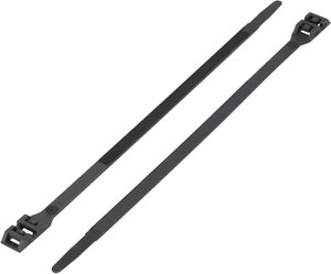 Opaska kablowa TRU COMPONENTS TC-DK-610BK203 1592837, 610 mm, poliamid 6.6, 1 szt.