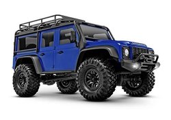 Traxxas TRX97054-1BLUE TRX-4m LR Defender 4x4 niebieski RTR z akumulatorem/ładowarką Model samochodu RC Traxxas TRX-4m LR Defender 4x4, Szczotkowy, 2,4 GHz