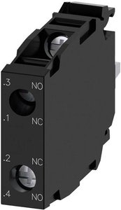 Moduł stykowy Siemens 3SU1400-1AA10-1FA0 3SU14001AA101FA0, 500 V DC/AC, 1 szt.