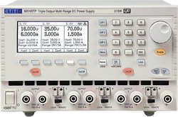 3-kanałowy zasilacz laboratoryjny Aim-TTi MX100TP, 0 do 16 V, 0 do 35 V, 0 do 70 V Zasilacz laboratoryjny regulowany Aim TTi MX100TP 0 - 35 V/DC 0 - 6 A