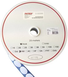 Rzep okrągły do przyklejania na gorąco element z haczykami (Ø) 35 mm biały FASTECH® T01035000003C1 1 szt.