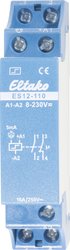 Przekaźnik impulsowy ES12-110, 1 zestyk zwierny, 1 zestyk rozwierny 16 A Eltako 21110002 Przełącznik przepięciowy ES12-110, 2000 W, 16 A