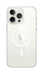 Apple Clear Case Futerał backcase Apple iPhone 15 Pro Max przeźroczysty Ładowarka indukcyjna, Odporny na wstrząsy