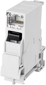 złącze żeńskie do wbudowania RJ45 Telegärtner J80023A0001 Ilość styków: 8P8C 1 szt.