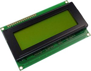 Wyświetlacz LCD Display Elektronik DEM20485SYH-LY-CYR22  żółto-zielony 20 x 4 Pixel (S x W x G) 98 x 60 x 11.6 mm