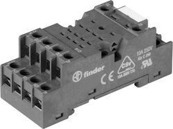 Gniazdo przekaźnika Finder 94.74.0 94.74.0, 1 szt.