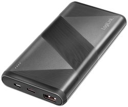 Pakiet akumulatorów LogiLink PA0275 10000 mAh Quick Charge 3.0, Fast Charge, Power Delivery 2.0 LiPo