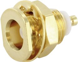 Złącze MCX Telegärtner J01271A0101 J01271A0101 złącze żeńskie do wbudowania pionowego 50 Ω 1 szt.