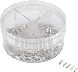 Zestaw końcówek rurkowych TRU COMPONENTS EN500NS 739773, 0.50 mm² - 2.50 mm², 500 szt.